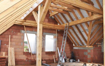 Copt Oak attic trusses